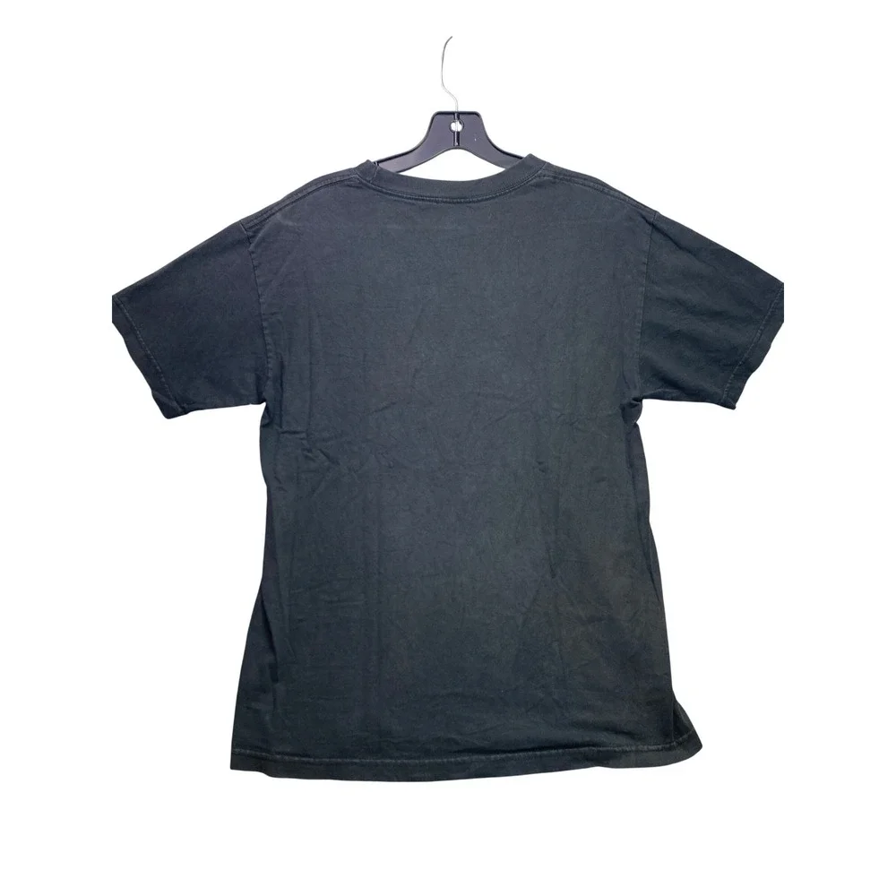 RVCA Shirt Mens Medium Skate Spell Out AOP Graphic Grunge Streetwear Everyday